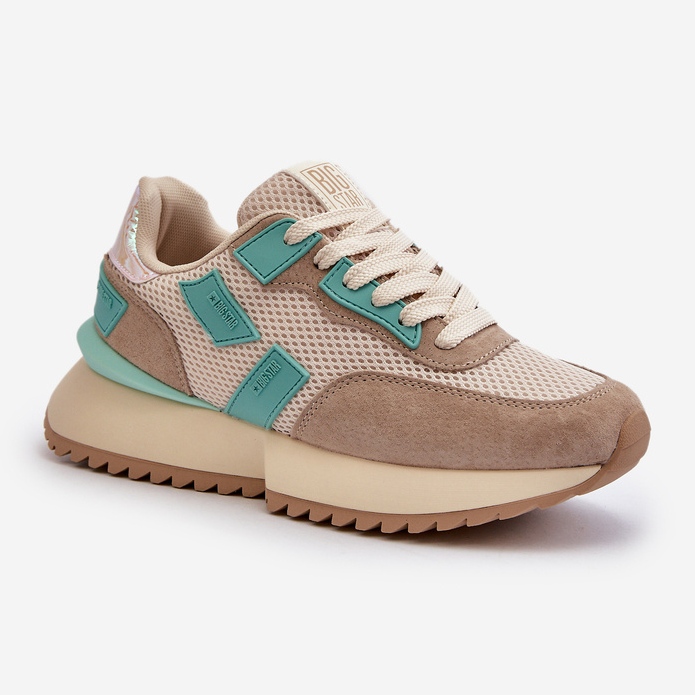 Big Star Women's Sneakers NN274973 Beige 2