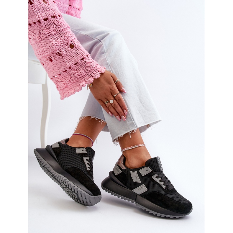 Big Star Women's Sneakers NN274975 Black 2 Big Star Women's Sneakers NN274975 Black 2