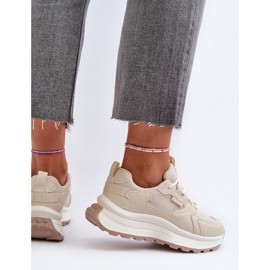 HI-POLY System Big Star Women's Sneakers NN274A105 Beige 1