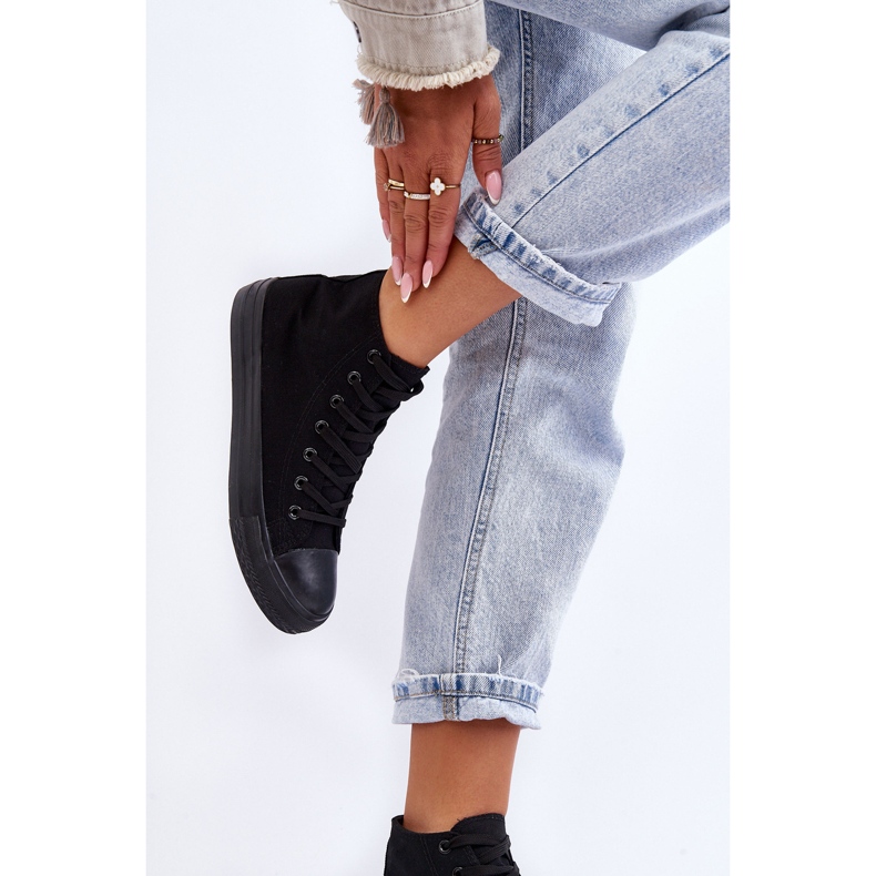 Women's Sneakers Black Socerio 2