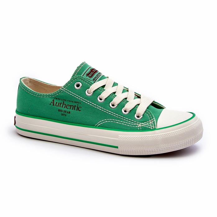 Women's Sneakers Big Star NN274240 Green 3