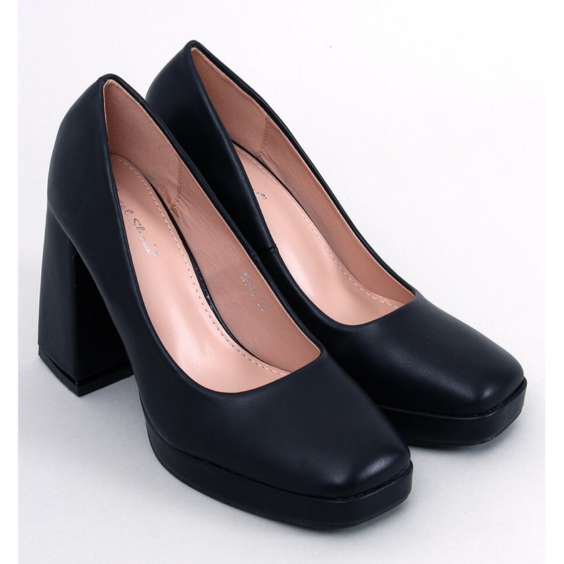 Nessa Black high heel pumps 1