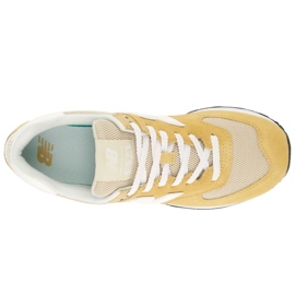 New Balance Unisex U574PBE shoes yellow 1 New Balance Unisex U574PBE shoes yellow 1