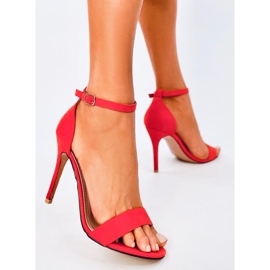 Sheila Orange high heel sandals 2
