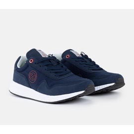 Navy blue men's Cross Jeans sneakers 1 Navy blue men's Cross Jeans sneakers 1