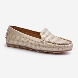 Women's Moccasins Złote Ranica golden 1