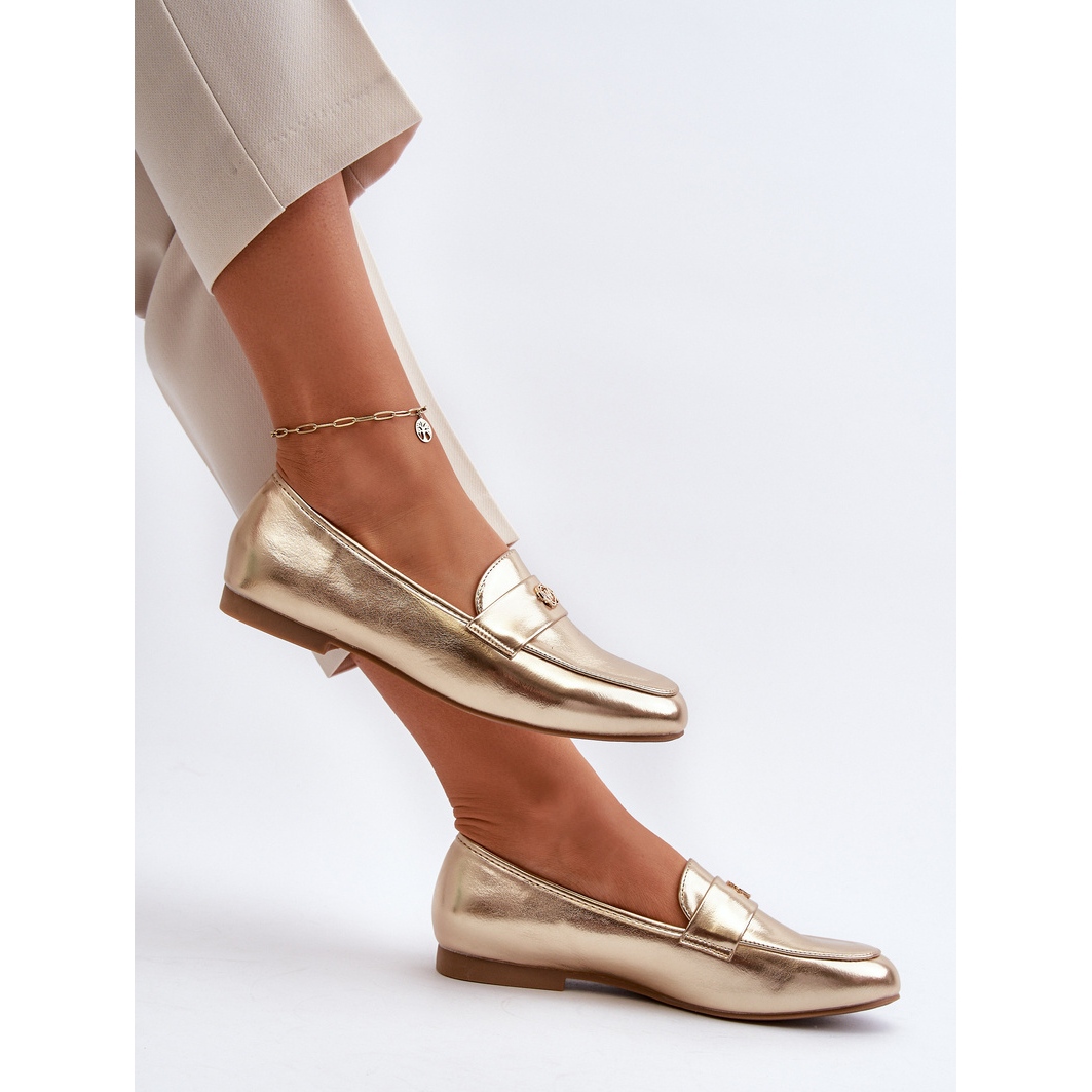 gold dress shoes women's Cloud Nine Nights Patent Slingback Block Heels | Size: 5.5 or engagement parties The perfect gold shoes for
