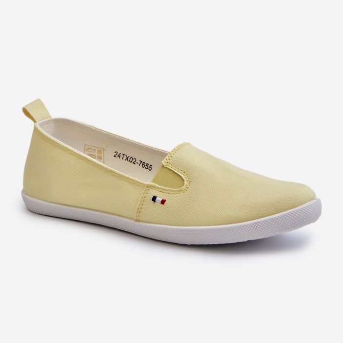 Women's Slip-On Sneakers Sneakers Yellow Adrancia 1