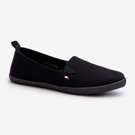Women's Slip-On Sneakers Black Adrancia 1 Women's Slip-On Sneakers Black Adrancia 1