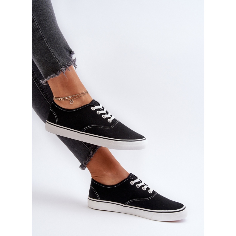 Classic Women's Sneakers Sneakers Black Olvali 1