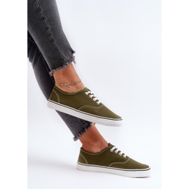 Classic Women's Sneakers Sneakers Dark Green Olvali 1 Classic Women's Sneakers Sneakers Dark Green Olvali 1