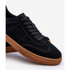 Men's Suede Sneakers Big Star NN174187 Black 2