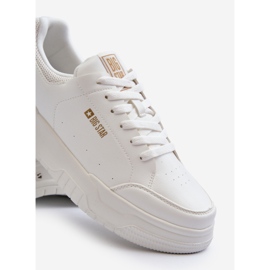 Men's Memory Foam System Big Star Sneakers NN174149 White 2