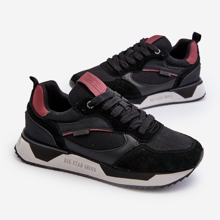 Men's Sneakers Memory Foam System Big Star NN174350 Black 2