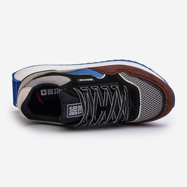 Men's Sneakers Big Star NN174322 Memory Foam System Brown-Black 1 Men's Sneakers Big Star NN174322 Memory Foam System Brown-Black 1