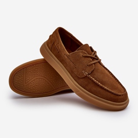 Suede Men's Brogues Moccasins Big Star NN174198 Camel brown 1 Suede Men's Brogues Moccasins Big Star NN174198 Camel brown 1