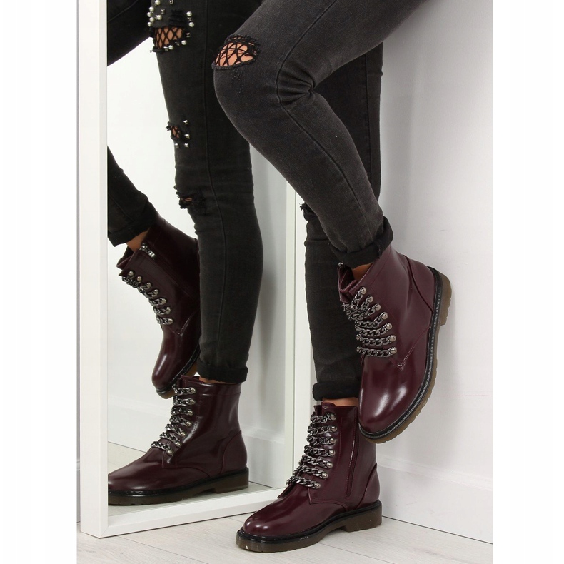 Martensiaki DD32 Red boots 2