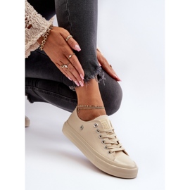 Classic Women's Sneakers Big Star NN274286 Beige 2