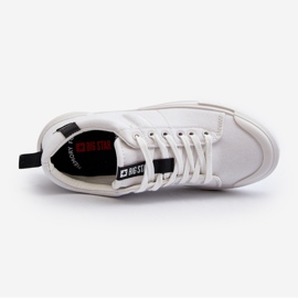 Men's Low Sneakers Memory Foam System Big Star NN174154 white 2