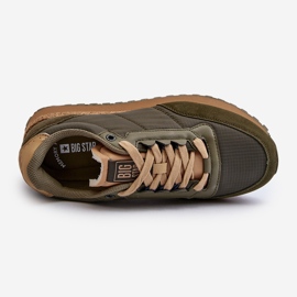Men's Sneakers Memory Foam System Big Star NN174325 Khaki green 2