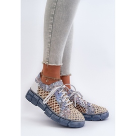 Women's Leather Shoes Maciejka 05850-06 Blue 2 Women's Leather Shoes Maciejka 05850-06 Blue 2