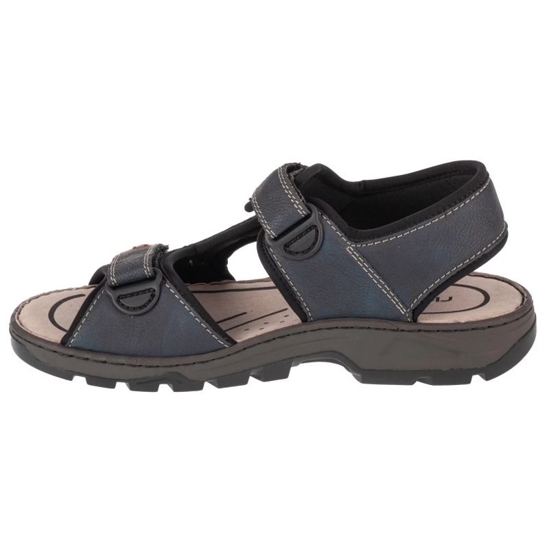 Rieker Sandals M 26156-15 sandals blue 1