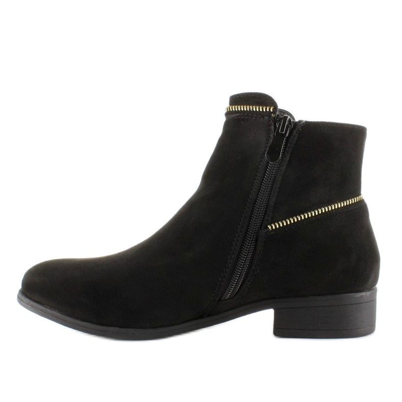 Stylish Chelsea boots with AB02-20 Black zippers 2