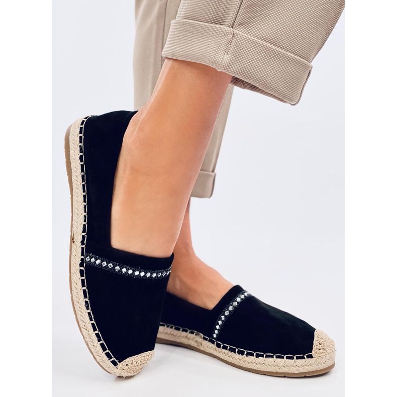 Etance Black women's espadrilles 2