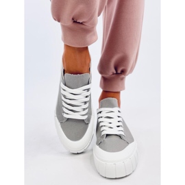 Consen Gray women's sneakers grey 1