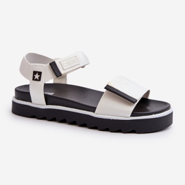 Women's Platform Sandals Big Star NN274777 White 1