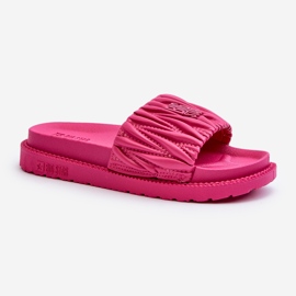 Women's Flip-flops on the Big Star Platform NN274A749 Fuchsia pink 1