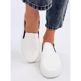 Alliot White slip-on sneakers 1