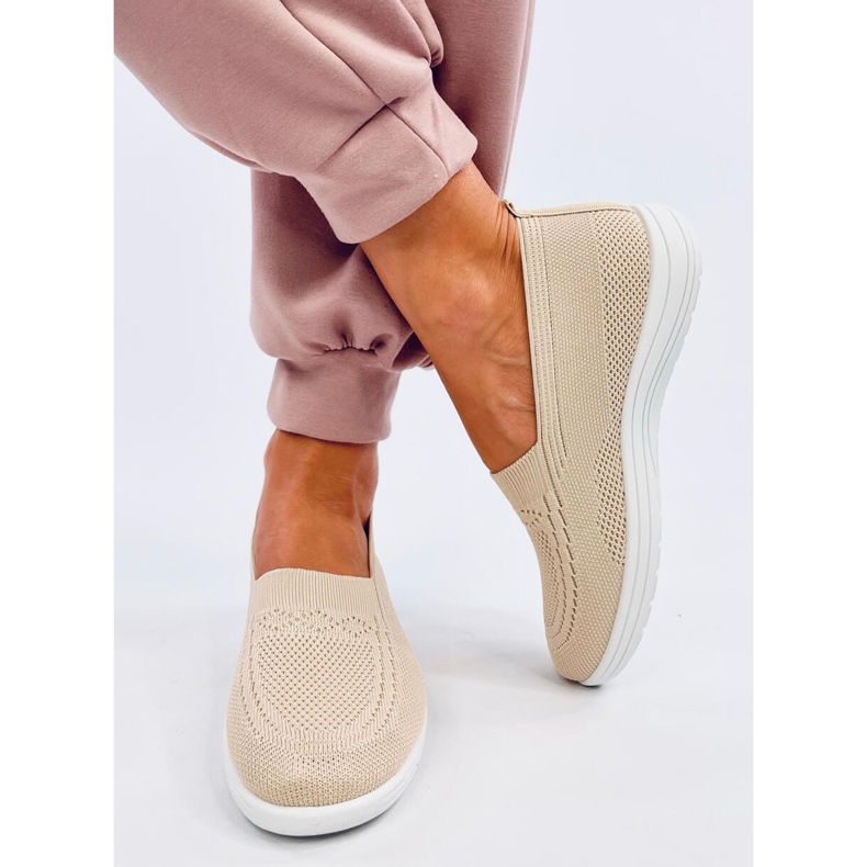 Didier Beige sock sneakers 1