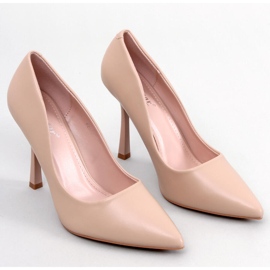 Classic women's heels Morita Beige 1