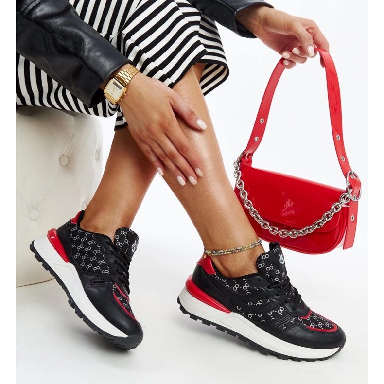 Black Sports Sneakers M8857 BLACK 1 Black Sports Sneakers M8857 BLACK 1