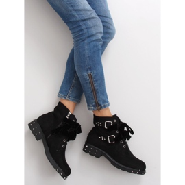 Stylish boots with studs CLS-30 Black 1