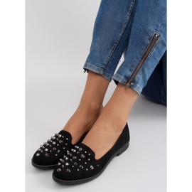 Lordsy loafers with studs mb188-111 Black 2