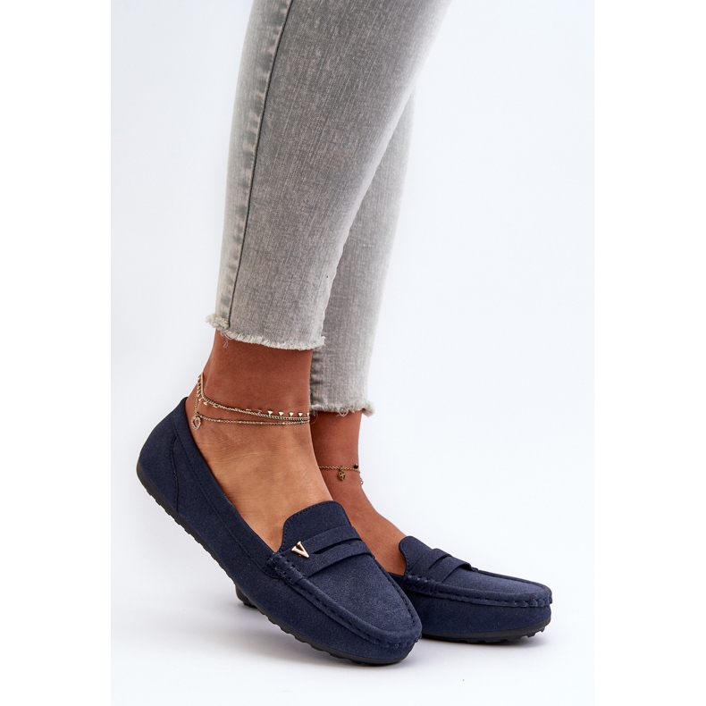 Classic Women's Moccasins Navy Blue Iramarie 2 Classic Women's Moccasins Navy Blue Iramarie 2