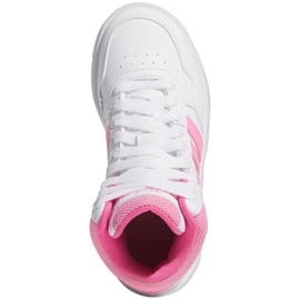 Adidas Hoops 3.0 Mid K IG3716 shoes white 1