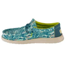 Hey Dude Wally H2O Tropical M 40702-4OR shoes blue 1