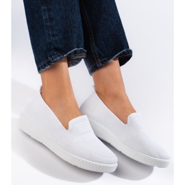 White slip-on sneakers 2