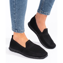 Slip on sneakers, black 1