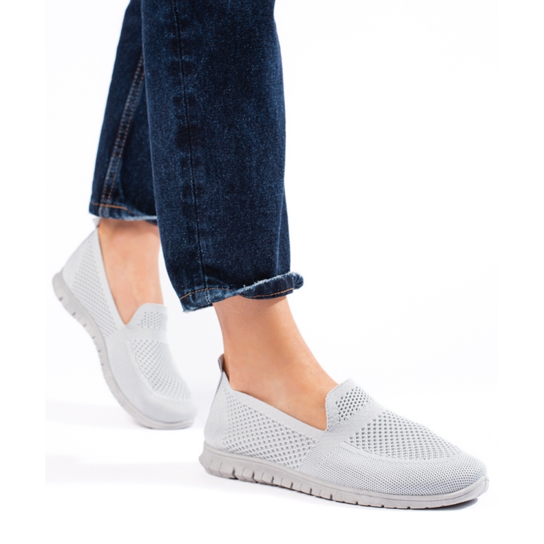 Slip on sneakers, gray grey 2