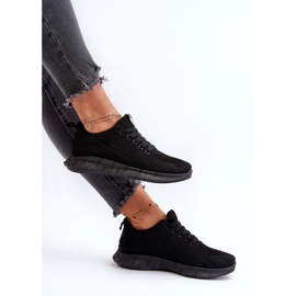 Black Kehope Women's Fabric Sports Shoes 1 Black Kehope Women's Fabric Sports Shoes 1