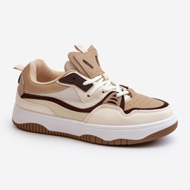 Women's Platform Sneakers Brown Etnaria 2