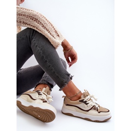 Women's Platform Sneakers Brown Etnaria 1