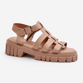 Women's Roman Sandals Beige Rosarose 2