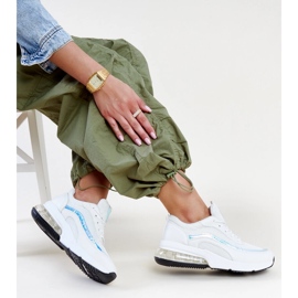 White sneakers with a Jelek hologram 1 White sneakers with a Jelek hologram 1