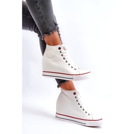 Women's Wedge Sneakers Cross Jeans NN2R4004 White 4