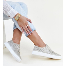 Gold Whitley eco leather sneakers golden 1